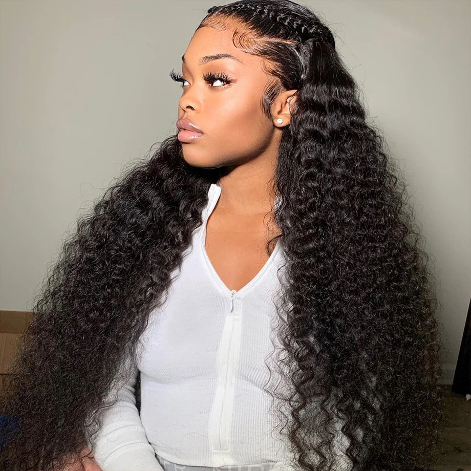

Water Wave Wig 24 26 ​Inch Short Curly Lace Front Human Hair Wigs For Black Women Bob Long Deep Frontal Brazilian Wig 13x4 Lace