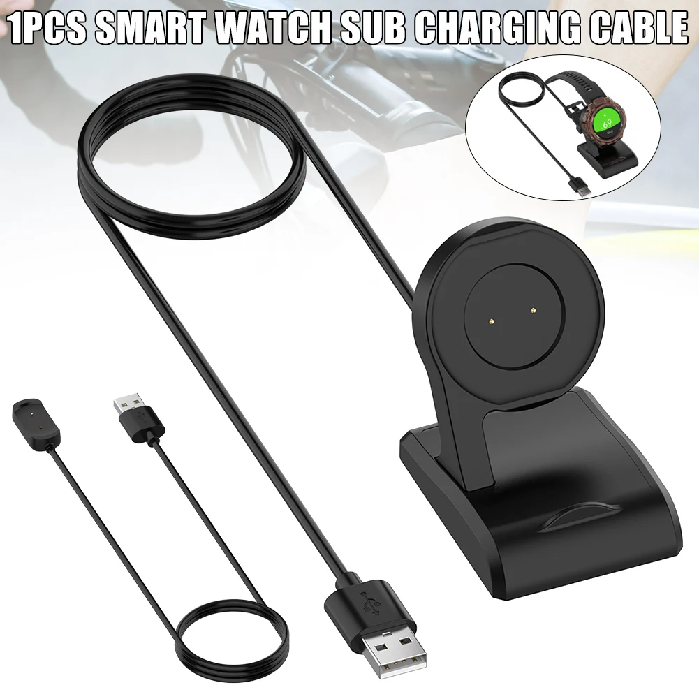 Зарядное устройство с usb кабелем для смарт часов Amazfit T Rex GTR GTS ND998|Смарт-аксессуары|