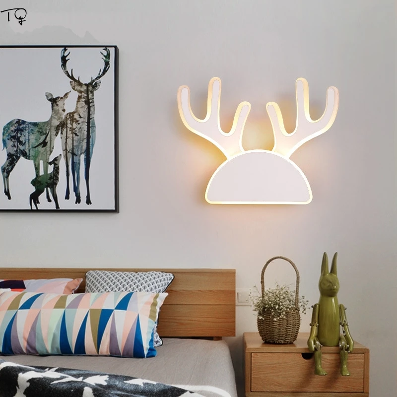 Светодиодный настенный светильник в скандинавском стиле милые и Современные