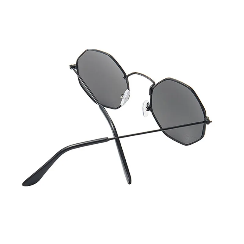 2020 модные унисекс Ретро полигональные металлические очки винтажные Оптические