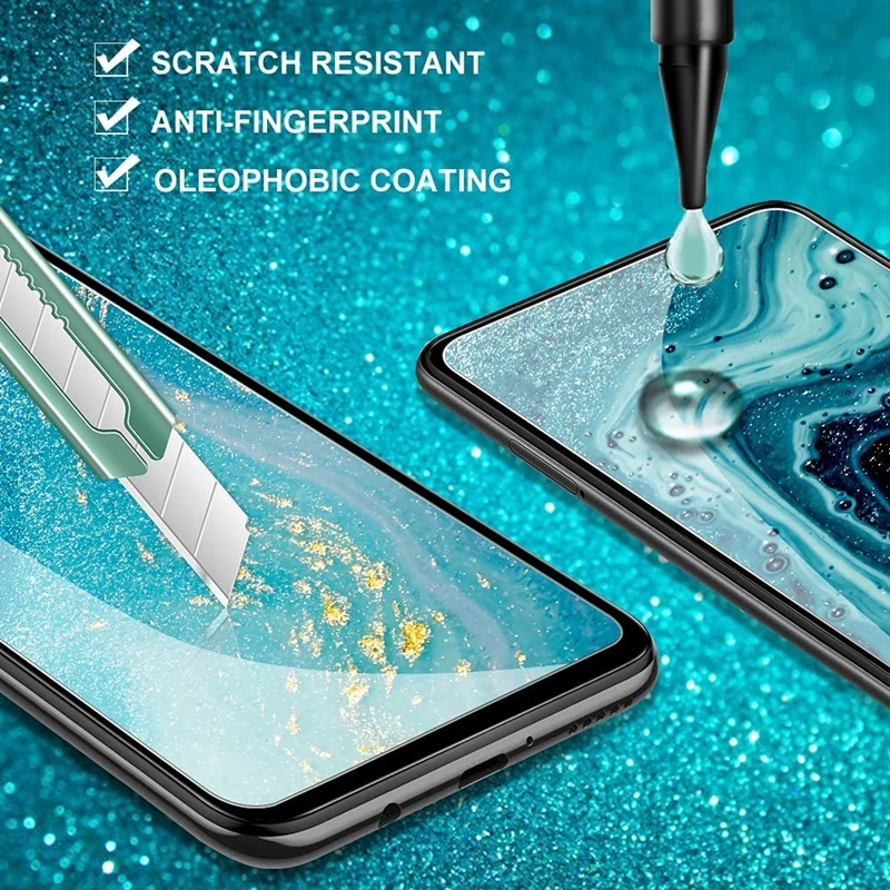 

2PCS Tempered Glass for Oppo Realme X7 Max 5G Glass Screen Protector On for Oppo Realme X7 Max 5G Glass Film