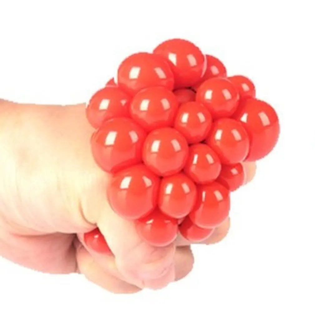 

Squeeze Ball Relief Stress Toy Pressure Release Toy Decompress Grape Ball Stress Hand Fidget For Kids And Adults