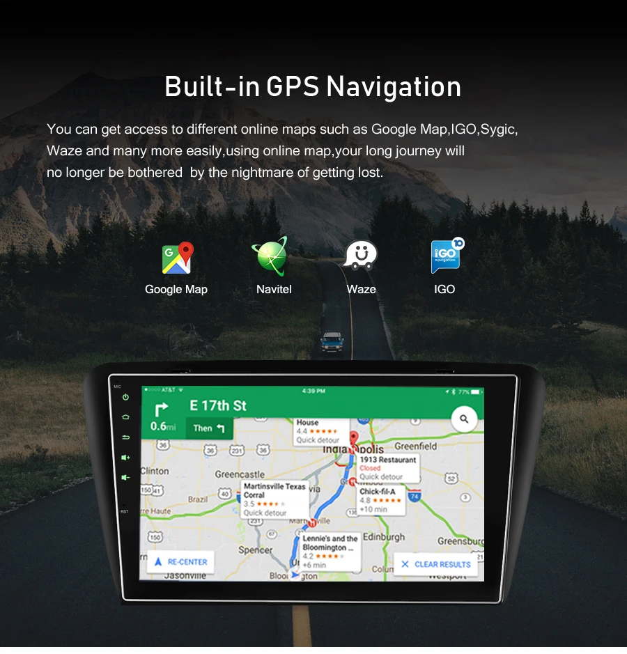 4G ram Android 9,0 автомобильный Радио стерео dvd-плеер для Skoda Octavia A7 2013- Авто аудио gps навигация Видео Стерео Мультимедиа