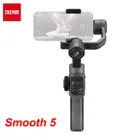Zhiyun Smooth 5 комбинированный шарнирный стабилизатор 3-осевой Ручной штатив для iPhone Android смартфона для vlog YouTube smooth XR X 4