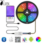 RGB-Лента светодиодная WS2812b, 5 В, С Bluetooth-контроллером