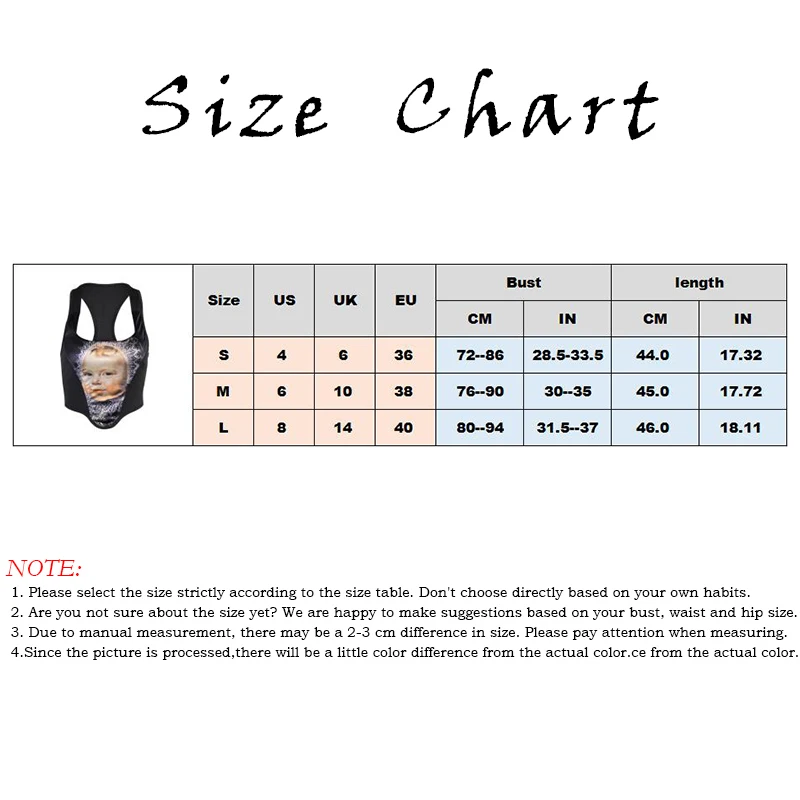 

Crop Top Women Gothic Tank Top Autumn And Winter New Ins Women's Fashion Design Stitching U Neck Printing Halter Slim Vest Women