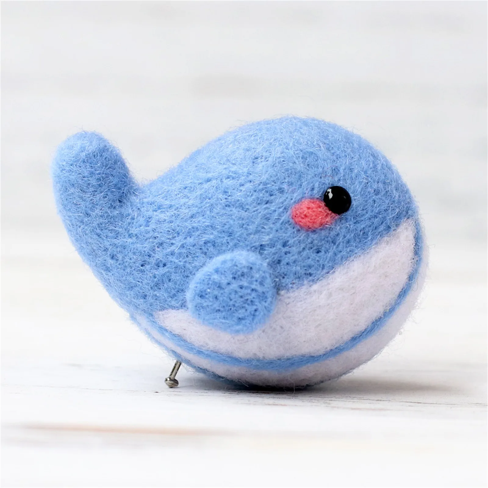 

Cute Animal Pattern Handmade DIY Poke Wool Felts Material Production Package 2021 Valentine's Day DIY Non-Finished Crafts Toy F