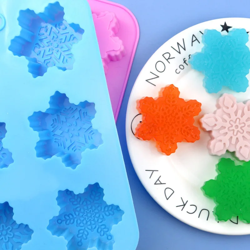 

Christmas Cake Molds Kitchen Accessories Silicone Mold Cookie Baking Chocolate Pastry Candle Decorating Resin Tools Bakeware Ice