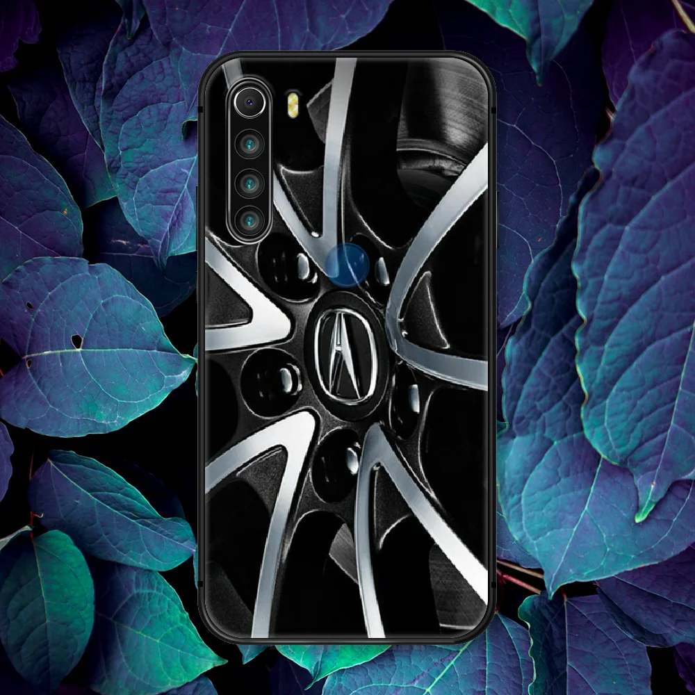 

Acura Luxury Sport Car Phone Case For Xiaomi Redmi Note 7 8 8T 9 9S 4X 7 7A 9A K30 Pro Ultra black Prime Trend Shell Pretty