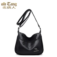 solid color pu leather shoulder bags for women 2021 new small high quality vintage casual crossbody bag sac epaule