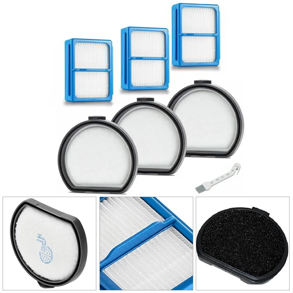 

3 Sweeper Vacuum Cleaner Brush Filters For AEG QX9 Vacuum Cleaner Filter Pre-Motor Brush Filter Set Accessories