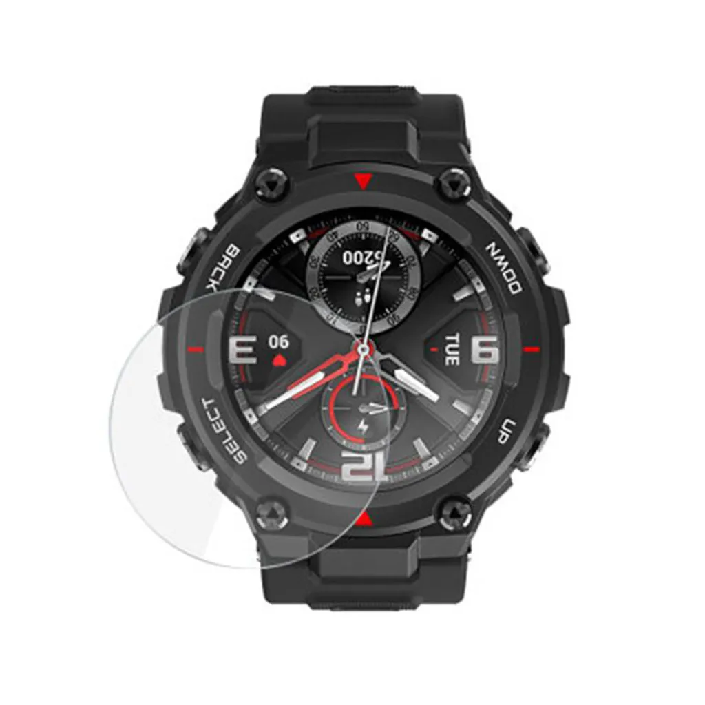 Защитная пленка для экрана из закаленного стекла Huami Amazfit T-rex 9h | Электроника