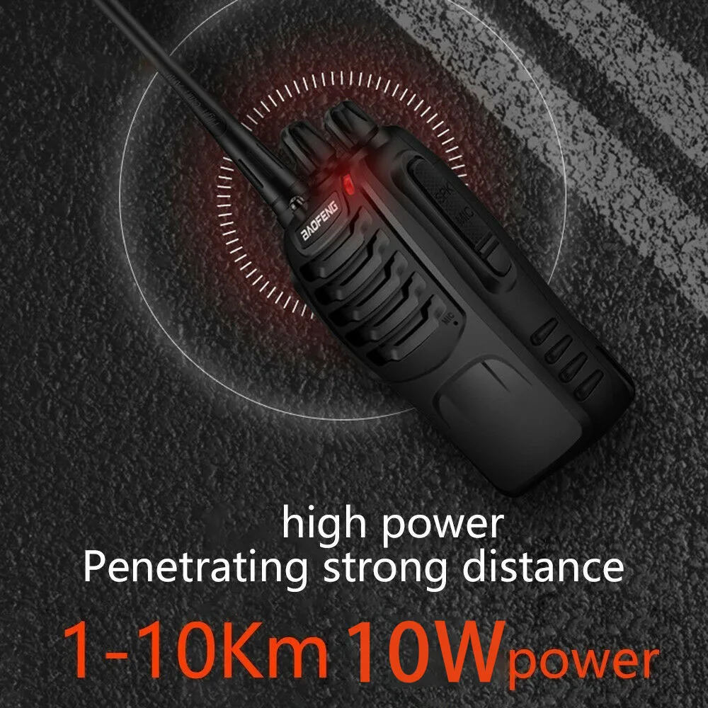 Фото 2022 Original New 2PC or 4PCS Baofeng BF-888S Walkie Talkie UHF 5/10W 400-470MHz BF888s BF 888S Cheap Two Way Radio Transceiver Мобильные 2022 Original New 2PC or 4PCS Baofeng BF-888S Walkie Talkie UHF 5/10W 400-470MHz BF888s BF 888S Cheap Two Way Radio Transceiver Мобильные