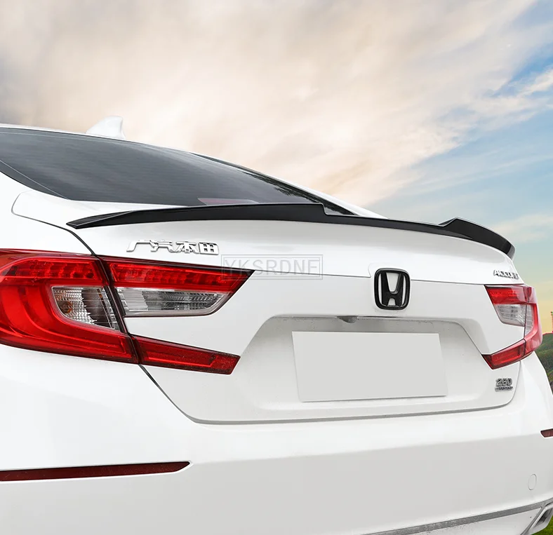 

Спойлер YKSRDNF для Honda Accord 10, спойлер 2018-2019 Accord из АБС-пластика, цветной задний спойлер для автомобиля
