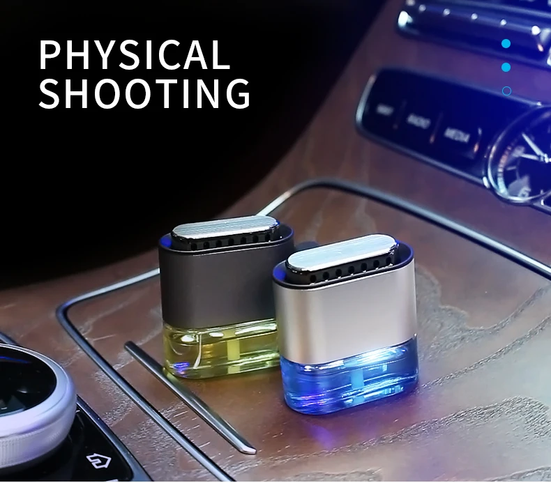 

Creative Car Air Freshener Auto Aromatherapy Air Conditioner Outlet Perfume Press To Control Fragrance Auto Interior Accessories