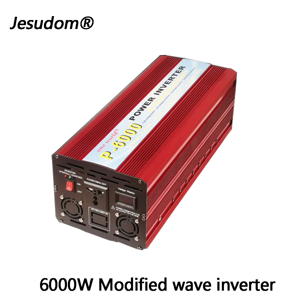 Модифицированный синусоидный инвертор 6KW/6000W Солнечная Мощность Инвертор