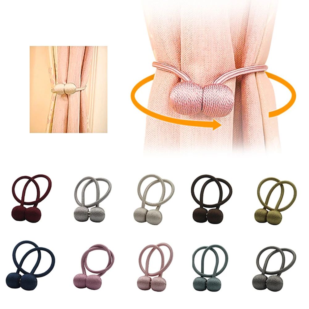 1 шт. подхват для штор магнитный держатель Пряжка держатель|Крючки и