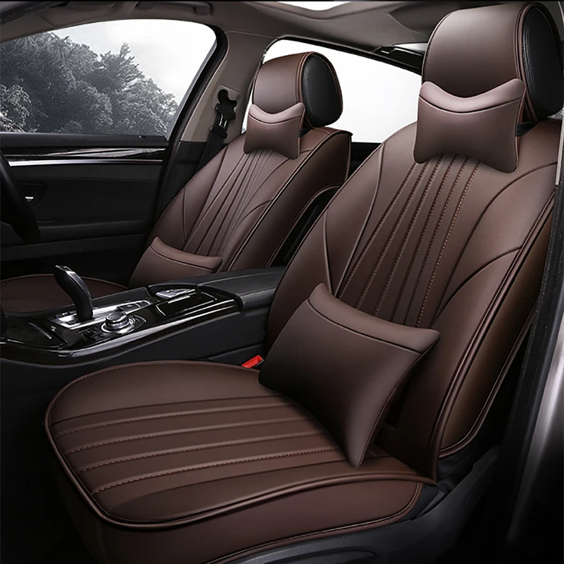 Кожаный чехол на сиденье автомобиля mercedes benz w205 w245 w124 A160 180 B200 c200 c300 class GLA GLE S600 E220