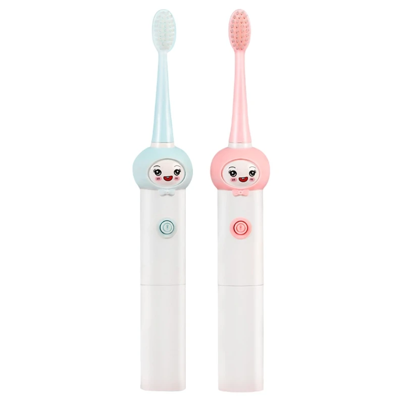 

Cute Rabbit Children Automatic Toothbrush Ultrasonic Toothbrush Electric Toothbrush for Kids, Waterproof Design
