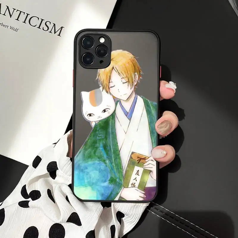

Anime Natsume's Book of Friends Phone Case matte transparent For iphone 7 8 11 12 plus mini x xs xr pro max cover