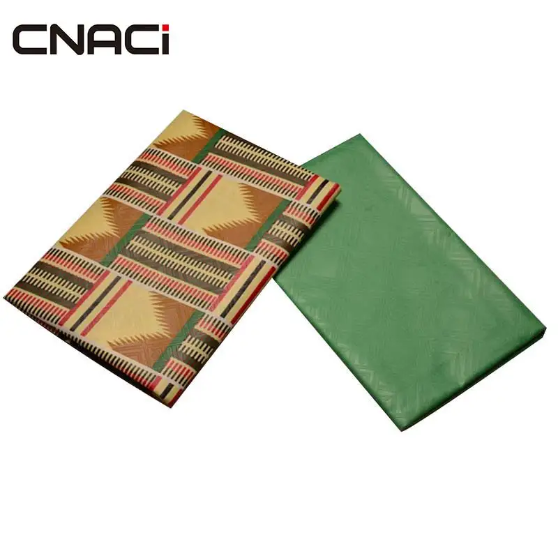 CNACI Новинка Kente Ткань Гана принт африканская ткань Анкара настоящий воск блок печать ткань 2+ 2 ярдов для женского платья