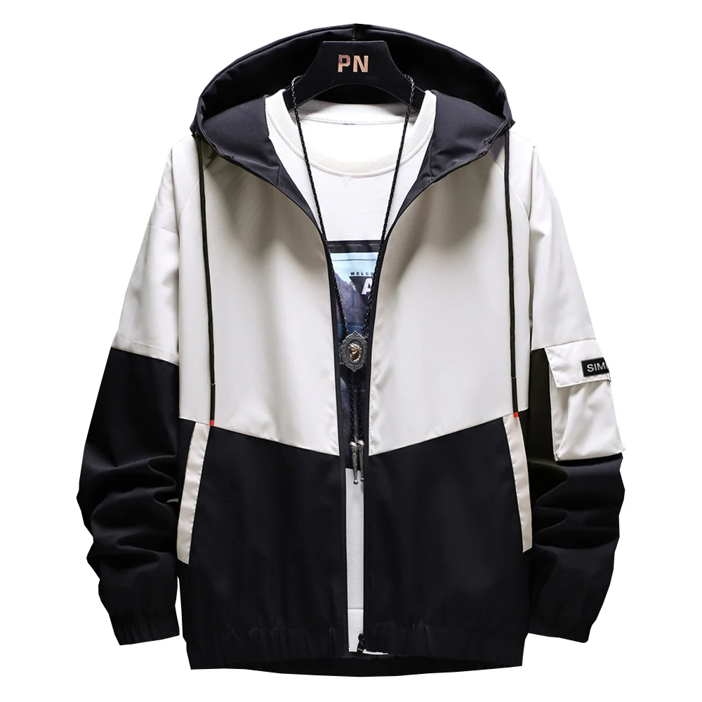 5XL 4XL 3XL Плюс Размер Мужские Куртки И Пальто Брендовая Одежда Весна и Осень Новые
