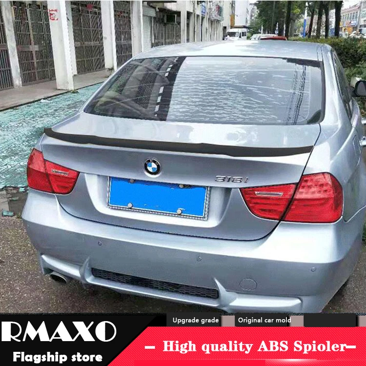 Спойлер для BMW M3 E90 2006-2010 спойлер 320li 325li M4K из АБС-материала заднее крыло автомобиля