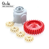 2 8sets differential gear 28 teeth with round axle hole differential gear house 6541465413 moc building blocks bricks diy parts