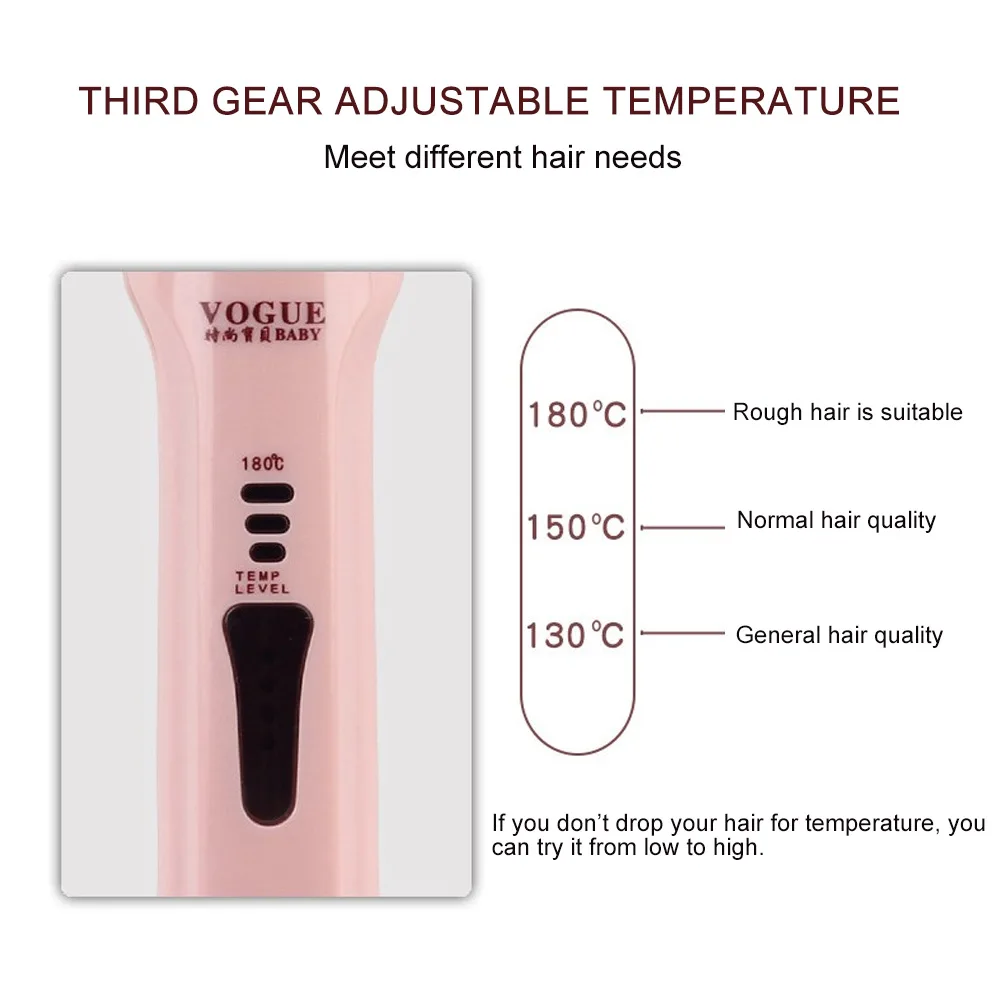 Бигуди для волос выпрямитель инструмент завивки основные Портативные модные два