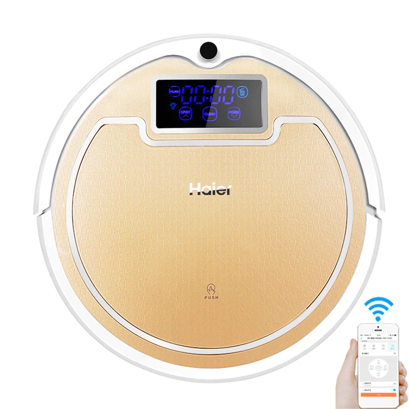 

Haier Intelligent Vacuum Sweeping Robot Household Ultra-thin Automatic Vacuum Cleaner Large Water Tank Mopping Mopping Machine