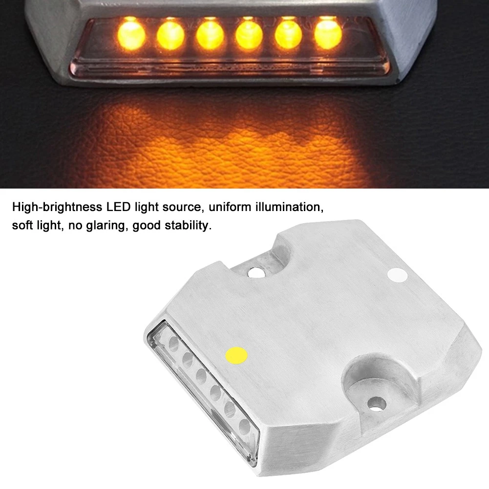 12LED Solar Powered Stud Light Dual Color Road Pathway Highway Tunnel IP68 Waterproof 24VRoad | Безопасность и защита