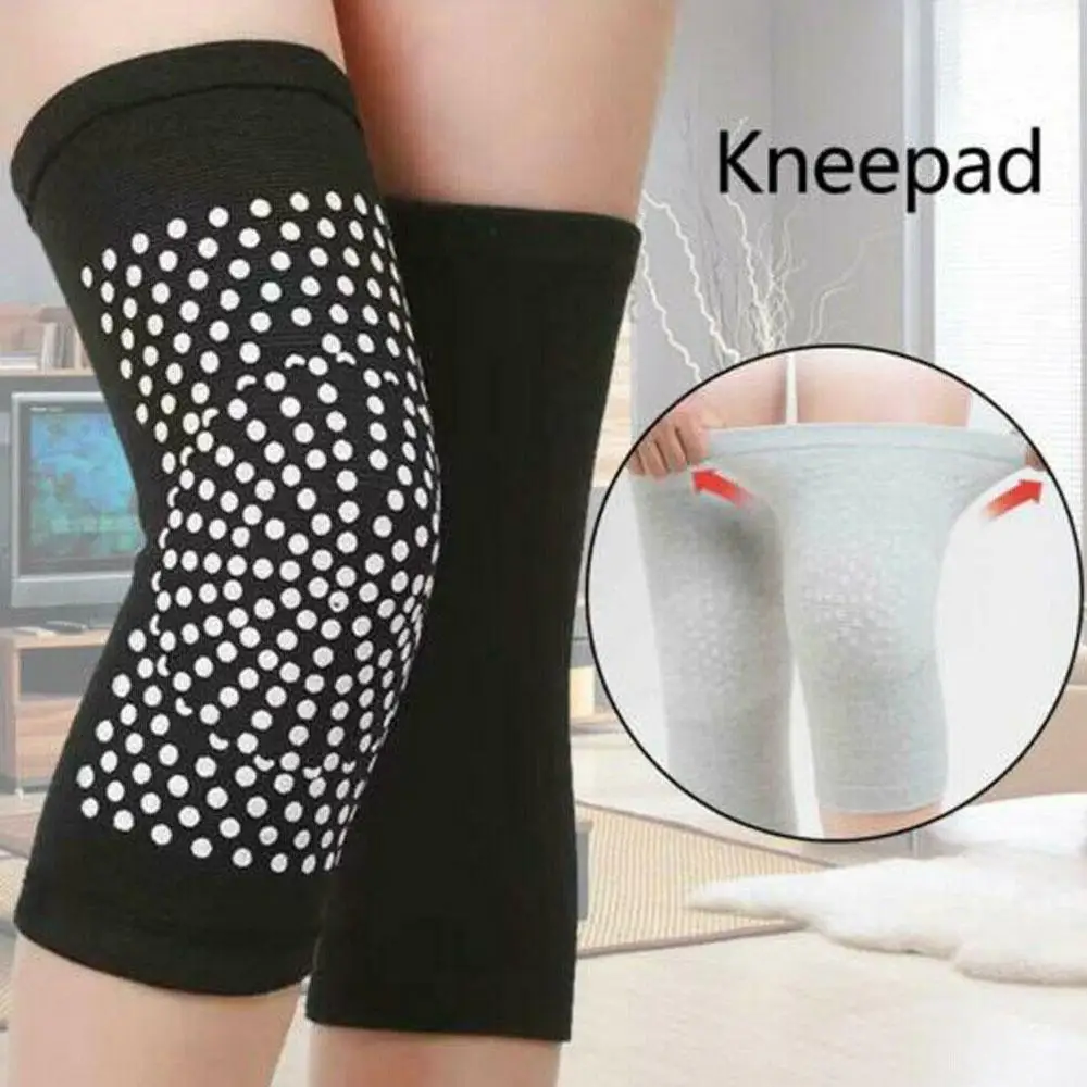 

1 pair Self Heating Support Knee Pads Knee Brace Warm for Arthritis Joint Pain Relief and Injury Recovery Belt Knee Massager
