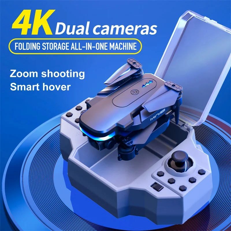 

KY910 мини дрон 4k профессиональный HD Dual камерой WiFi FPV Складной вертолет на пульте 360 ° Rolling Дроны квадрокоптер игрушки для мальчиков коптер на р...