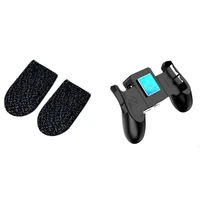mobile game controller semiconductor mobile phone cooler with 1 finger sleeves joystick gamepad for iosandroid gamepad