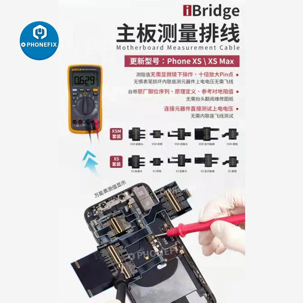 Qianli iBridge FPC кабель для тестирования кабеля iPhone 6 xs max материнская плата диагностики