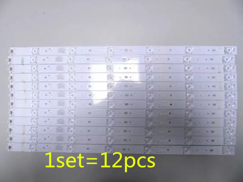 12Pieces/lot for panda LE48D19S lamp 0Y48D06-ZC14F-02 303WY480031 51CM 6LED