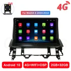 Автомобильная магнитола Android 10 2 Din, автомобильный мультимедийный плеер, Авторадио, ОЗУ 2 ГБ для Mazda 6 2002 2003 2004 2005 2006 2007 2008, GPS-навигация