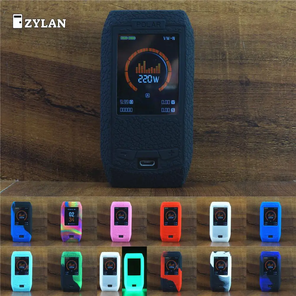 Силиконовый чехол ZYLAN для Vaporesso Polar 220w Kit защитный резиновый аксессуаров гелевый