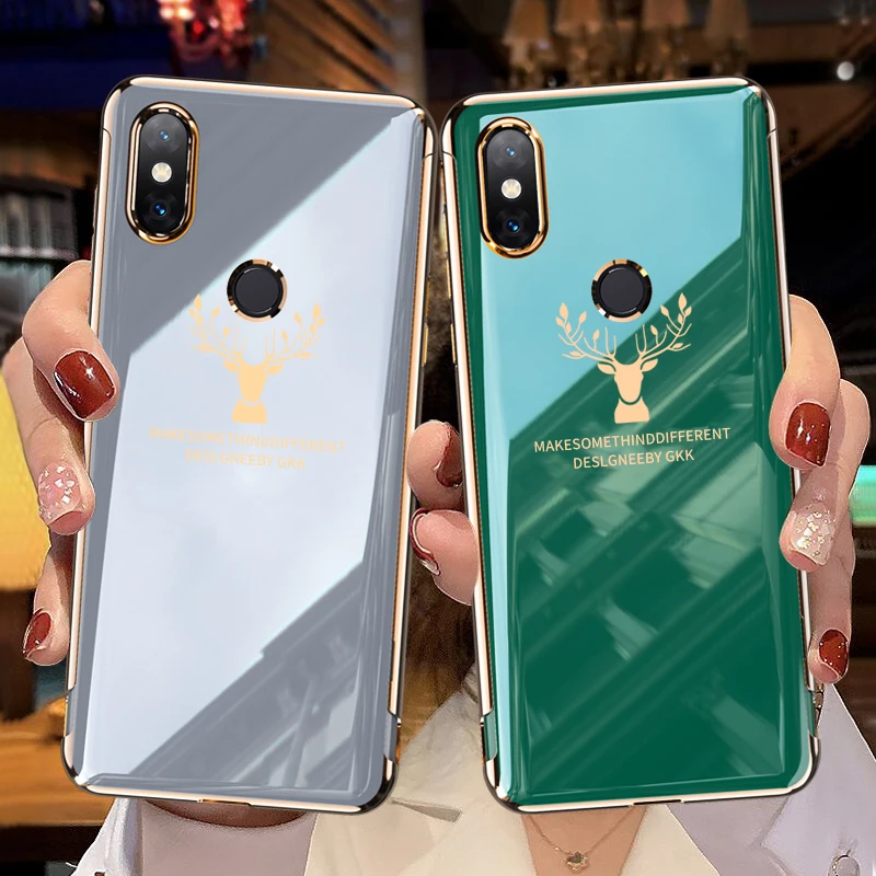 Роскошный чехол с рисунком лося для Xiaomi Mi Mix 3 полноразмерный защитный