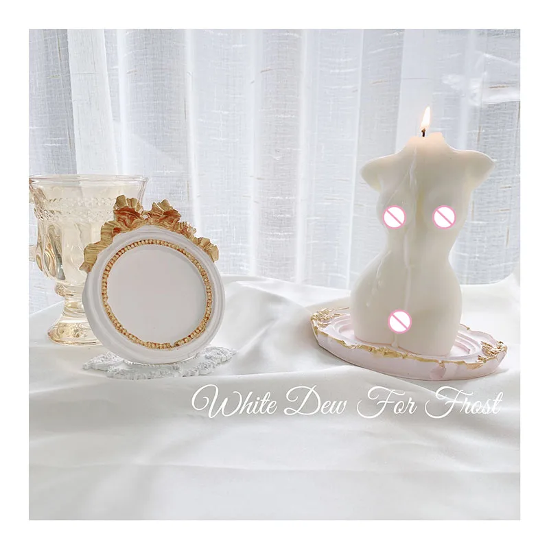 

3D Art Body Candle Mold Female Perfume Candle Aromatherapy Plaster Silicone Mold Fragrance Candle Making Wax Mould Soap Decor