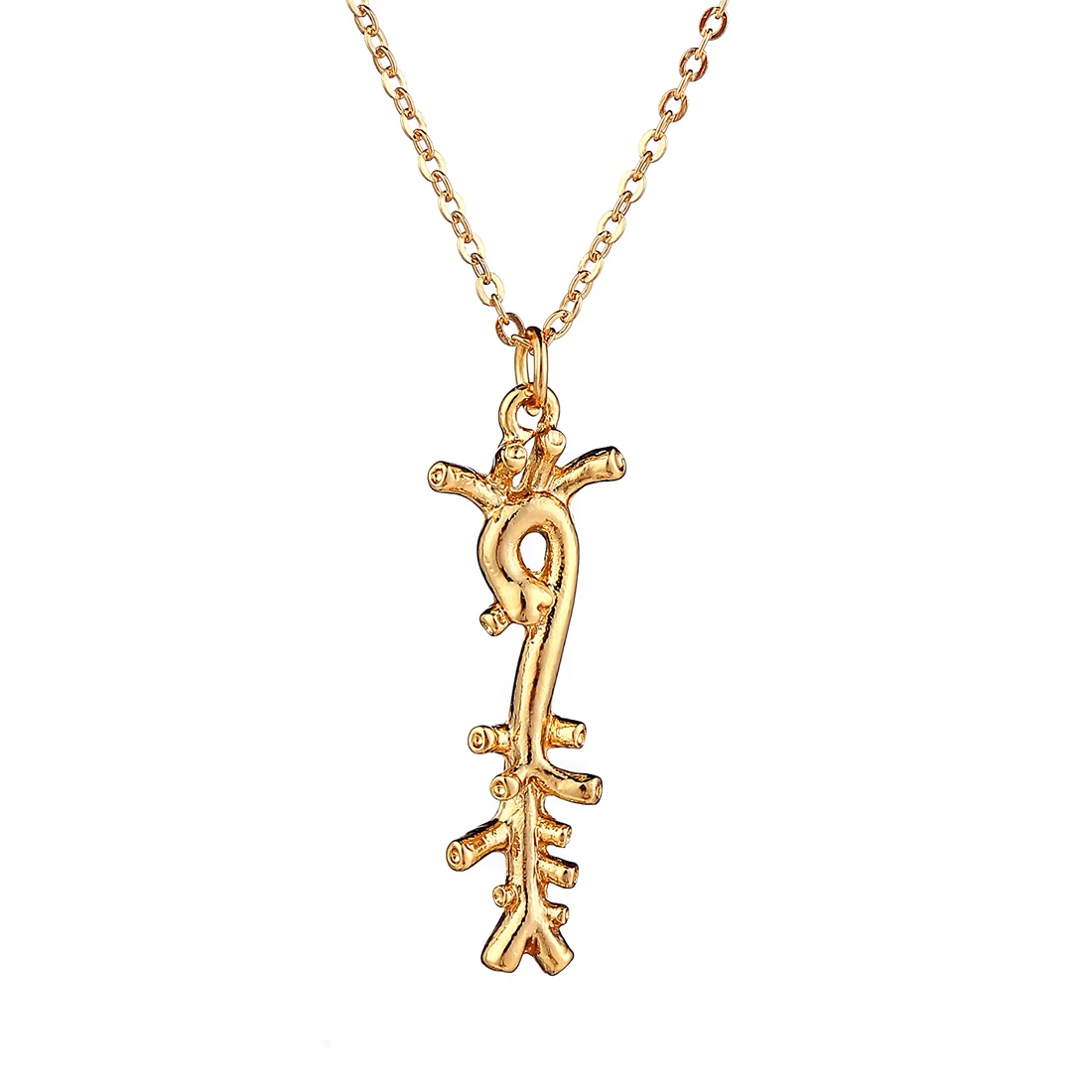 

Ожерелье Aorta с подвеской, раньше для врачей/медсестер, больничная циркуляционная система, анатомия кардио-аорты