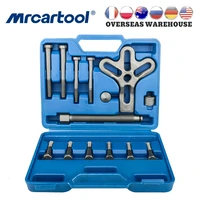 mr cartool 13pcs bearing puller harmonic balancer steering wheel removal set car tool crankshaft gear bearing pullery repair kit