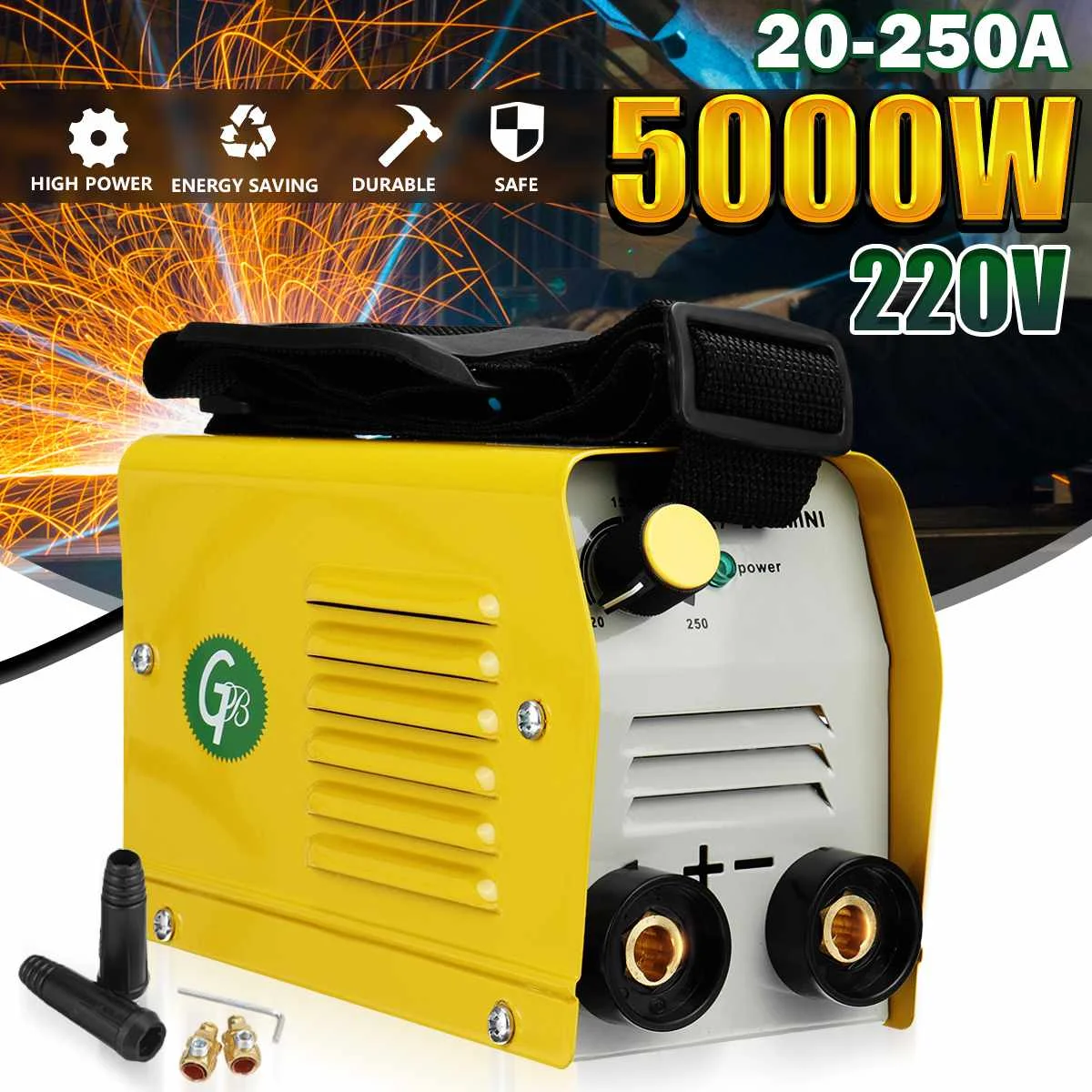 

5000W Arc Welders Welding Machine 3000RPM Mini Arc Welding Machine Household Pure Copper Welding Inverter Welderg tool