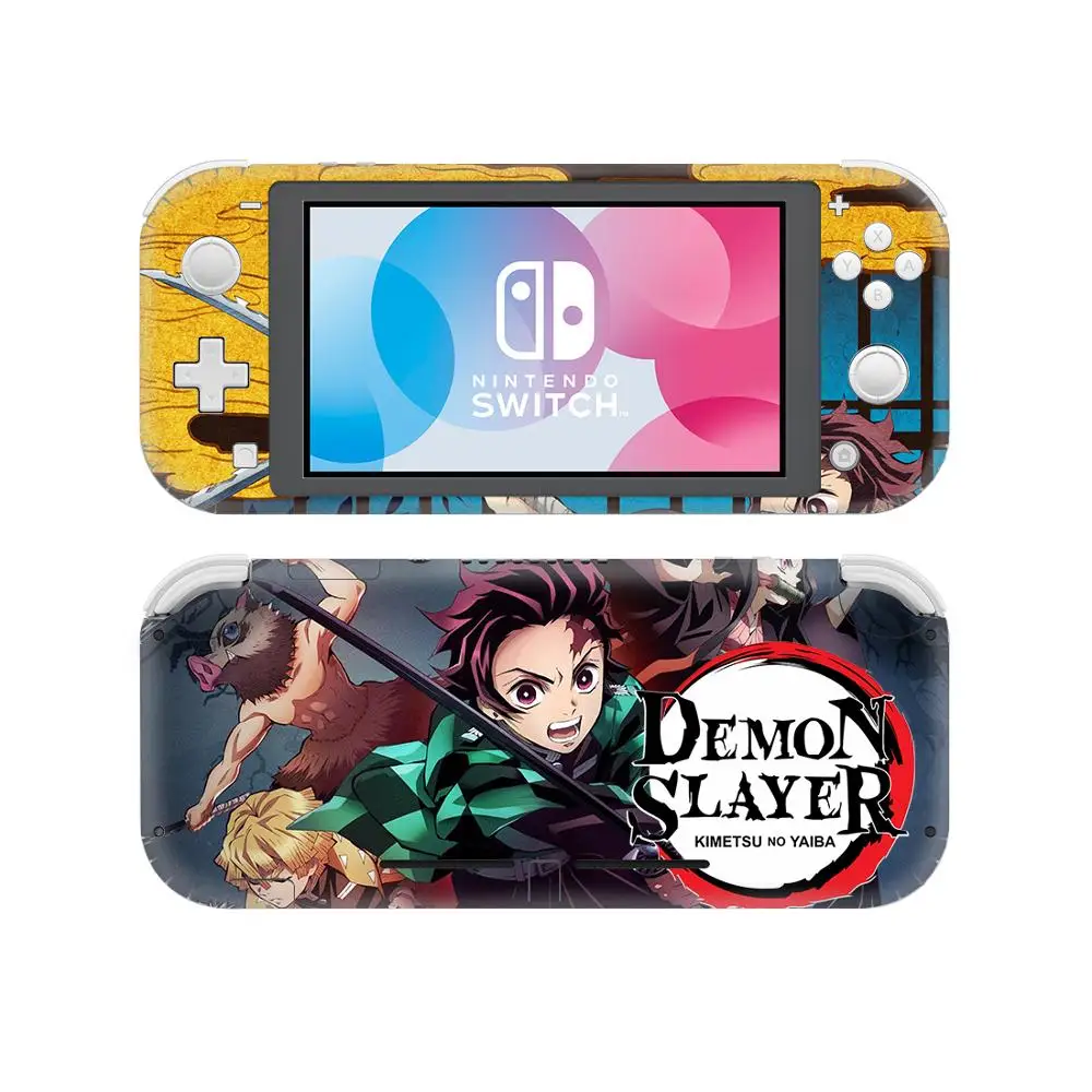 Демон убийца: Kimetsu без Yaiba Nintendo переключатель кожи Стикеры Для Lite Защитная пленка