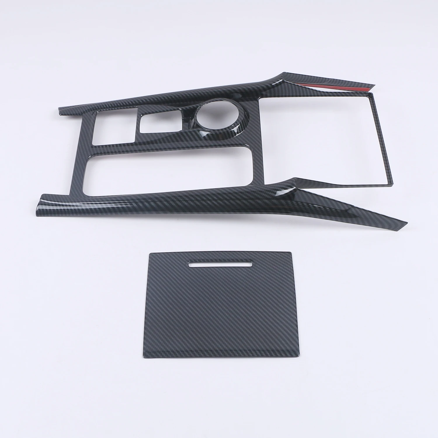 

Подходит для Ford Explorer U625 2020 2021 автомобильные аксессуары для украшения интерьера ABS консоль переключения передач Панель крышка 2 шт. левая рук...