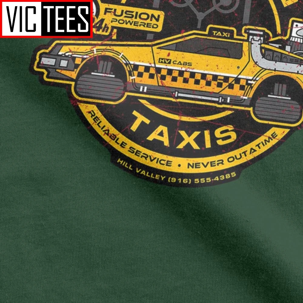 Мужские футболки Доктор коричневый такси Назад в будущее смешные с коротким