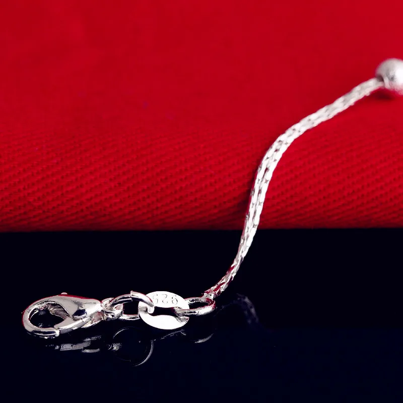 Браслеты на ногу женские из серебра 925 пробы анклеты-цепочки с кулоном в форме