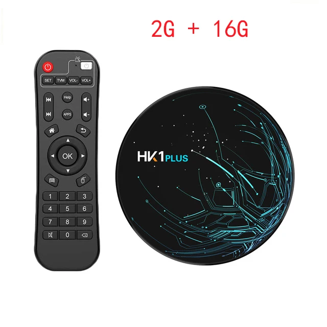 2G 16G TV BOX HK1 плюс Android 9,0 Смарт ТВ коробка 4 Гб 64 Гб Amlogic S905X2 двойной Wifi BT4.0 USB3.0 H.265 4K Netflix Youtube Google Play HK1 MAX - Цвет: 2G 16G TV BOX