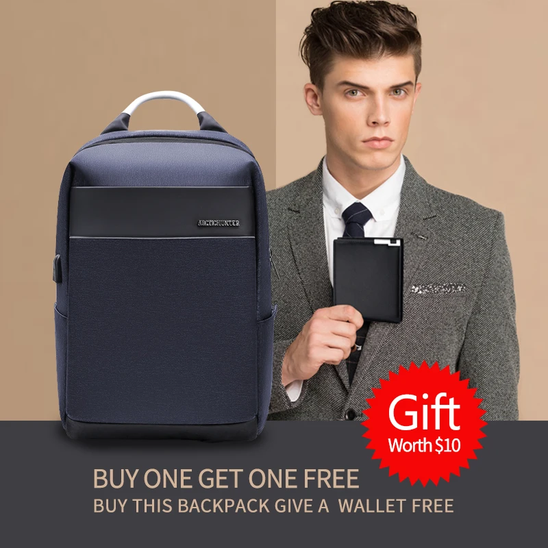 AH 15 6 дюймов USB Водонепроницаемый ноутбук мужская сумка Спорт Путешествия бизнес