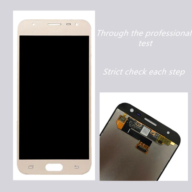 ЖК-дисплей 5 0 дюйма для SAMSUNG Galaxy J3 2017 J330 J330F PRO без битых пикселей сенсорный экран